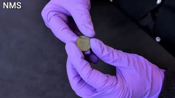 Found artifacts from a river connected to the Archbishop of Canterbury