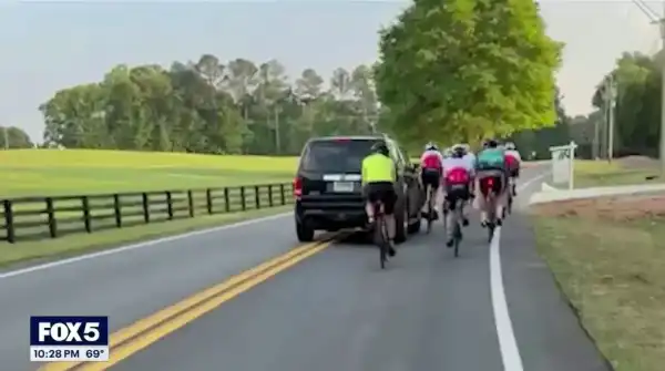 Georgia man accused of hitting cyclist during road rage incident arrested after&hellip;